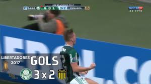 Todos os ingressos foram vendidos antecipadamente e a expectativa. Gols Palmeiras 3 X 2 Penarol Uru Libertadores 2017 Youtube