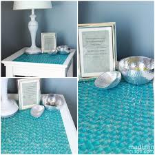 Make A Glass Marble Tabletop With Dollar Store Bags Of Flat Gem Like Glass Marbles Or Glass Vase Fi Diy Furniture Update Teenage Girl Room Decor Dollar Stores