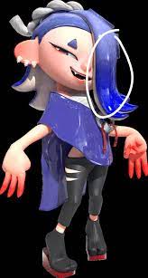 Is Shiver not full Octoling? This might sound like me overthinking, but I  got a mixture of inkling and octoling vibe from her hair. It just looks a  bit more flat than