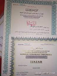 Maybe you would like to learn more about one of these? Benarkah Ijazah Gontor Tidak Diakui