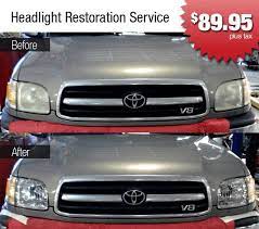 Government saw that broken glass involved in car accidents was a hazard and began requiring automotive manufacturers to use plastic headlight assemblies. Headlight Restoration In Kennesaw Ga At Tidwell Collision Center Of Kennesaw Serving Kennesaw Marietta Smyrna Roswell Tidwell Collision Center Of Kennesaw