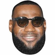 And that's all fine and good, because it is an epic beard. Lebron James Beard Celebrity Mask Flat Card Face Ebay