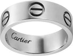 Crb4084700 Love Ring White Gold Cartier