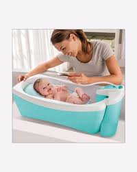 Lil luxuries whirlpool bubbling spa shower baby bath tub pink double wall sling. Buy Blue Bathing Grooming Diapering For Toys Baby Care By Summer Infant Online Ajio Com