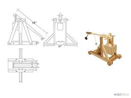 How To Build A Trebuchet Building Catapult School Projects