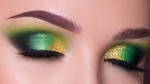 gold smokey eye makeup tutorial