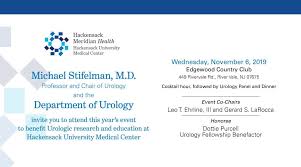 Join Us For The 2nd Annual Urology Dinner Panel Fundraiser