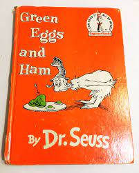 1960 Green Eggs And Ham By Dr Seuss Early Printing Vintage Etsy Beginner Books Childrens Stories Green Eggs And Ham
