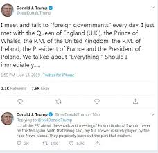45th president of the united states of america🇺🇸. Donald Trump Us President In Prince Of Whales Twitter Error Bbc News