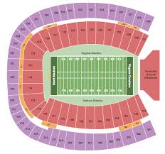 Scott Stadium Seating Chart Charlottesville