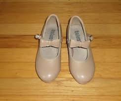 Details About Balera Tap Dancing Shoes Tan Mary Jane Tap Shoe Size 1 5 A