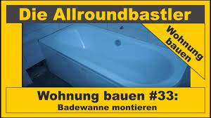 Freistehende badewanne mit schürze montieren. Wohnung Bauen 33 Badewanne Mit Schurze Montieren Youtube