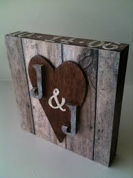 Traditional Wedding Anniversary Gift For Wood Year Or As Christmas Gifts Barn Wood Crafts Wood Crafts Crafts