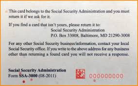 Aug 04, 2020 · first, congratulations on waiting until 70 to collect your social security benefits. Why Do You Not Carry Your Social Security Card With You Quora