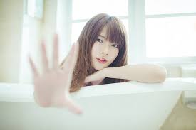 Door has good experienced hands part. Hd Wallpaper Asian Girl Open Mouth Hands Smooth Skin Brown Hair Model Wallpaper Flare