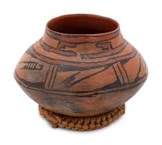 Sold at Auction: Rio Grande Glaze Ware IV Pottery Jar
