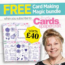 Click 'subscribe now' to get up to date pricing. Subscribe Today And Claim Your Card Making Magic Bundle Simply Cards Papercraft Magazine