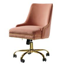 Jayden Creation Bella Mustard Nailhead Swivel Task Chair Ofm0003 Mustard The Home Depot In 2020 Task Chair Chair Tufted Desk Chair