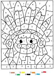 Malen nach zahlen fur kleine kinder. Malen Nach Zahlen 30 Thanksgiving Coloring Pages Cool Coloring Pages Color By Numbers
