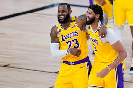 The lakers compete in the national basketball asso. Lebron James And Anthony Davis Sign Up For Lakers Bright Future The New York Times