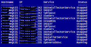 How To Fetch Ip Address And Status Of Services From A List Of Hostname In Txt File Super User