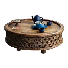 Get it by tue, jun 22. Wooden Brown Carved Wood Coffee Table Jai Bhawani Industries Id 21281501512