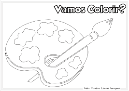 Desenho de personagens para colorir (foto: Pincel E Tinta Volta As Aulas Desenho Para Colorir