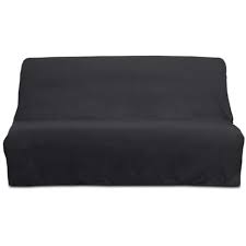Housse Clic Clac En Coton Panama Anthracite Pas Cher A Prix Auchan
