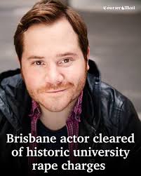 A Brisbane actor who featured in multiple television and theatre  productions has been cleared of three historic rape charges, after a  magistrate ruled in his favour. Read more: https://bit.ly/4kmUDau