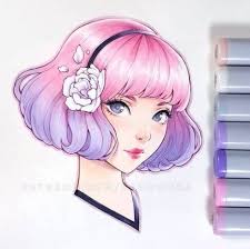 Great customer service · free shipping deals daily 53 Ideas Flowers Drawing Simple Marker For 2019 Copic Marker Drawings Copic Marker Art Marker Art