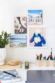 They work well to decorate your living room or the kitchen, or even a dorm room.many canvas wall art pieces can make a great statement on their own or serve as a complement to other art in your home. Diy Canvas Art How To Make Your Own Canvas Print Sugar Cloth