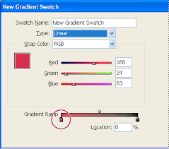 Select a color stop under the bar, and enter a location value to set the position of that color. Apply Gradients In Adobe Indesign