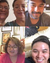 We may not be altogether in the same place but we are still together! Mac  family played Houseparty today for Mother's Day. ❤️ . #mac #family  #familytime #macapinlac #guam #guamiemac @ Guam