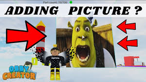 Shrek all star but its the roblox death sound. How To Add Image Put Any Picture Tutorial In Obby Creator Roblox Youtube
