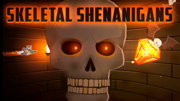 Fotka levelu skeletal shenanigans