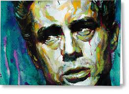 James Dean Greeting Cards for Sale