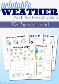 printable preschool weather activity pack from abcs to acts