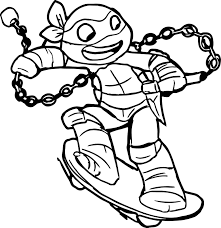 Raphael (raph), wears a red mask and uses uses sais. Teenage Mutant Ninja Turtles Coloring Pages Best Coloring Pages For Kids