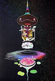 Reverse Double Helix By Takashi Murakami Guy Hepner Art Gallery Prints For Sale Chelsea New York City Takashi Murakami Murakami Takashi