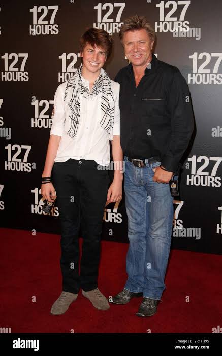 Richard Wilkins and his son Christian Wilkins The Australian premiere of  '127 Hours' held at Event Cinemas Sydney, Australia - 07.02.11 Stock Photo  - Alamy