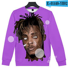 Check spelling or type a new query. Wholesale Men Women Sweatshirt Juice Wrld Head Portrait Printing Crew Neck Unisex Loose Pullover Tops Purple Xl From China