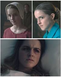 What character did Marisa Tomei play and what happened to Esther in The  Handmaid's Tale?