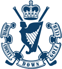 Taylormade golf clubs golf course wood, golf, text, logo png. Home Royal County Down Golf Club Northern Ireland