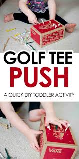 Check spelling or type a new query. Golf Tee Push Fine Motor Skills Activity Busy Toddler