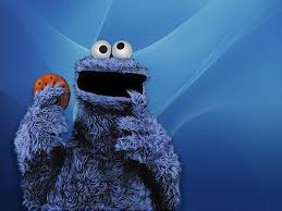 Big cookie inspired by a big monster! Hd Wallpaper Sesame Street Cookie Monster Wallpaper Flare
