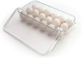 Maybe you would like to learn more about one of these? Buy Totally Kitchen Plastic Egg Holder Bpa Free Fridge Organizer With Lid Handles Refrigerator Storage Container 18 Egg Tray Clear Online In Hungary B0887znqd7
