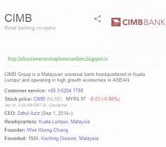 Cimb senior basic current account. Cimb Bank Malaysia Customer Service Phone Number Customer Service Phone Number