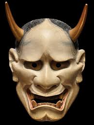 Japanese Mask Is Used For Noh Play It Represents Woman With Anger Japanese Mask Noh Mask Tribal Mask