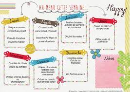Semaine De Menus D Automne Menu D Automne Menu Semaine Menu