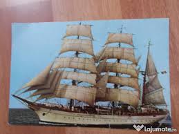 Celebra navă școală a marinei militare pornește în marș pe dunărea maritimă, pentru a celebra 80 de ani de când a intrat în serviciu. Carte Postala Bricul Mircea Nava Scoala A Marinei Militar 19 Lei Lajumate Ro